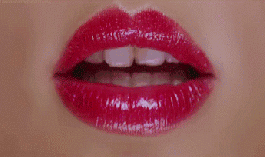 bisou lèvres rose